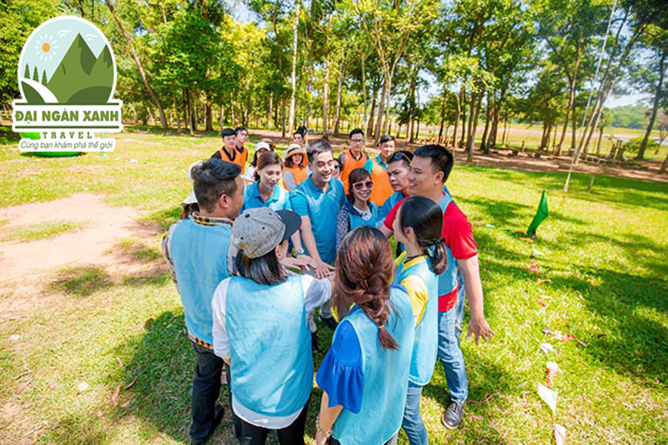 Team buildinh thác Draynur